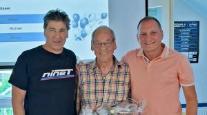 50 Jahre Mitglied im SV Konz:
Ralf Steinmetz, Jürgen Stalp, Michael Becker